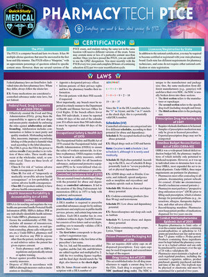 cover image of Pharmacy Technician – PTCE